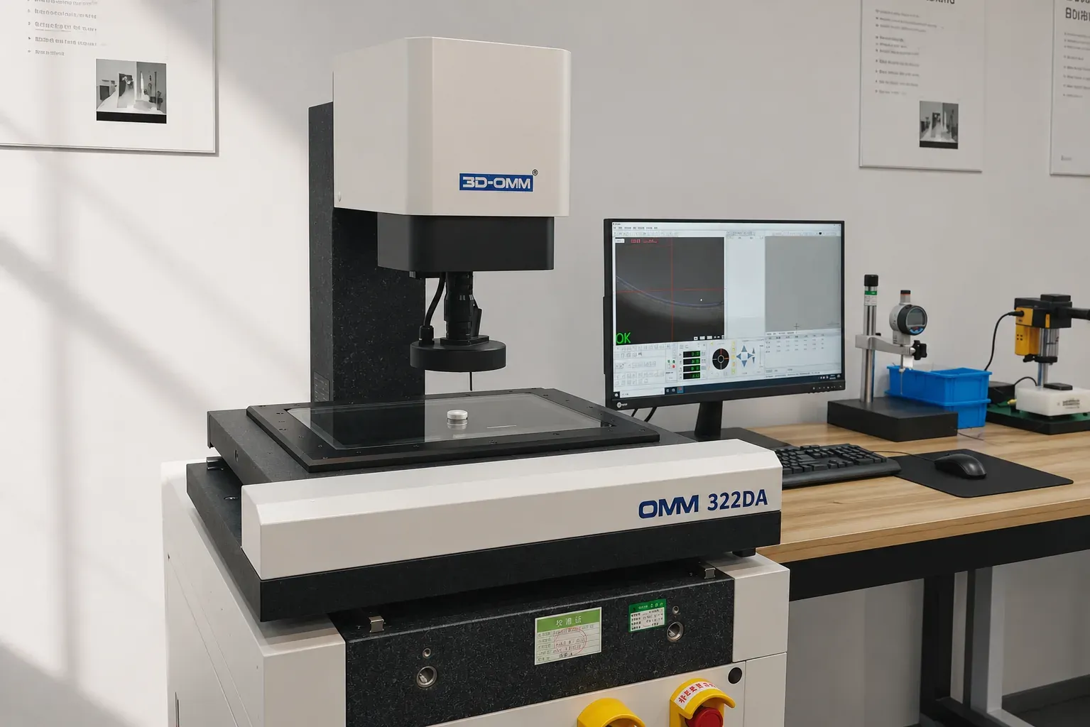 3D optical measuring station for quality control